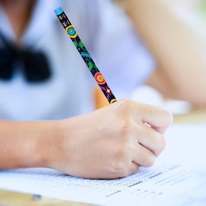 ArtCreativity 150 PC Pencil Assortment for Kids, Fun Assorted Number 2 Pencils, Bulk Wooden Writing Pencils with Erasers, Teacher Supplies for Classroom, Student Reward, Stationery Party Favors