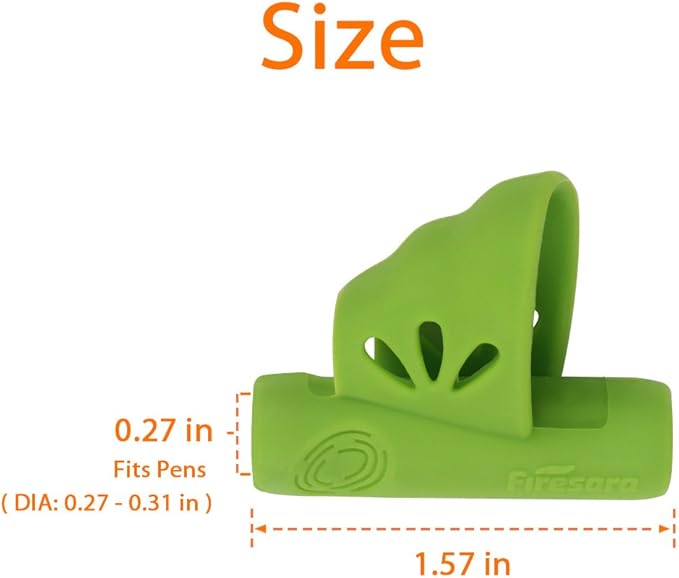 Firesara Left-Handed Training Grips, Original Butterfly Pencil Holder Correction Writing Aid Grip for Kids Handwriting Special Needs Preschoolers Children Adult Lefties Assorted Colors (4PCS)