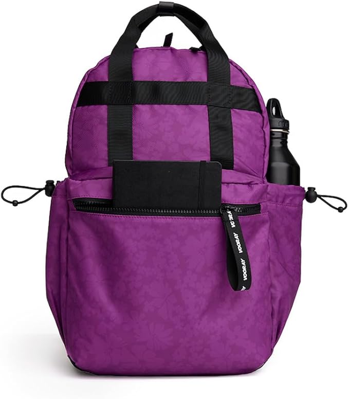 VOORAY 19L Katie Backpack – Large Travel Backpack, Gym & Sports Backpack Wild Desert, Violet Floral