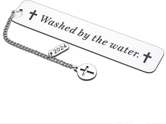 Baptism Gifts for Adults, Adult Baptism Gifts for Women Men, Catholic Baptism Gifts for Boys Girls, Christian Bookmarks for Women, First Bible Gifts for Son, Baptismal Christening Gift
