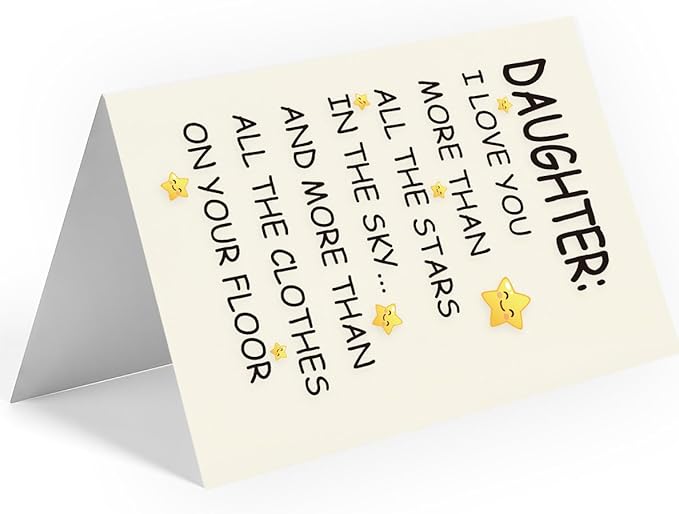 Birthday Card Daughter | Birthday Card for Daughter | Daughter Birthday Card | Daughter Birthday Card from Mom & Dad & Parents | Funny & Happy Birthday Card & Gifts for Adult Daughter