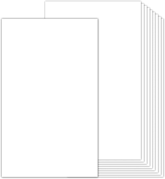 White Cardstock 8.5x14 Thick Paper 100 Sheets, Goefun 65lb Heavyweight Legal Cardstock Printer Paper For Arts and Crafts, Brochures, Menus, Posters