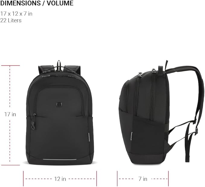 SwissGear Orientation, Black, 17.75-Inch