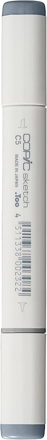 Copic Markers C5-Sketch, Cool Gray