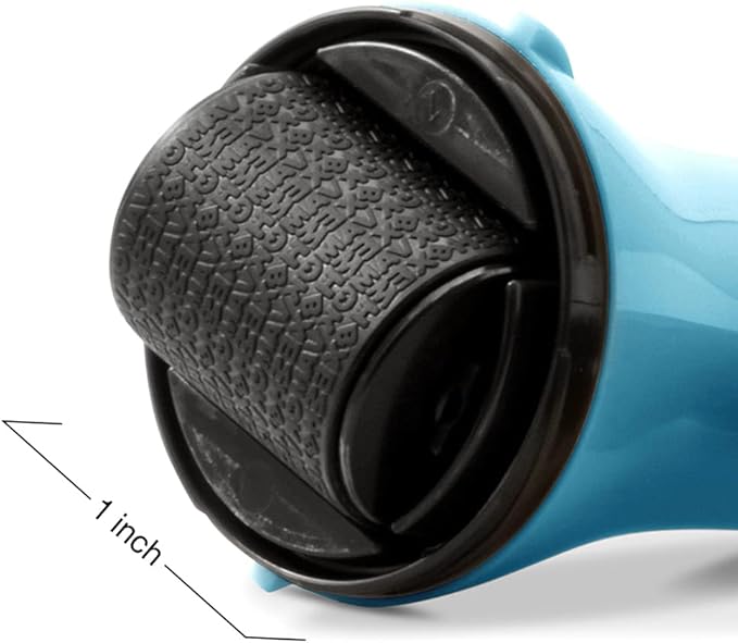 Wide Advanced ID Roller Stamp by Guard Your ID, Mess-Free Address Blocker for Identity Protection (3-Pack, Turquoise)