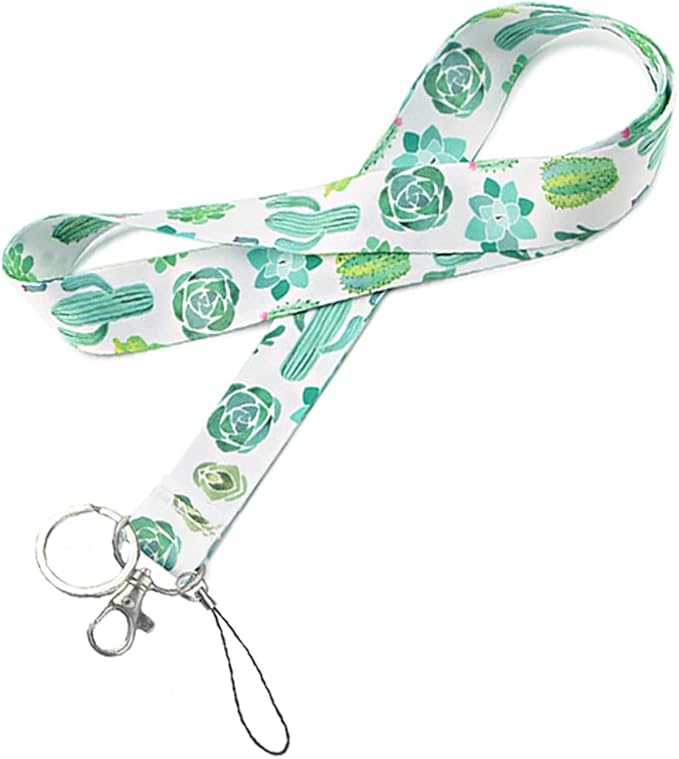 Yiflin Cute Neck Lanyard for Keys, Wallet, Id Card Holder, Cool Keychain Lanyard for Women, Men, Teacher