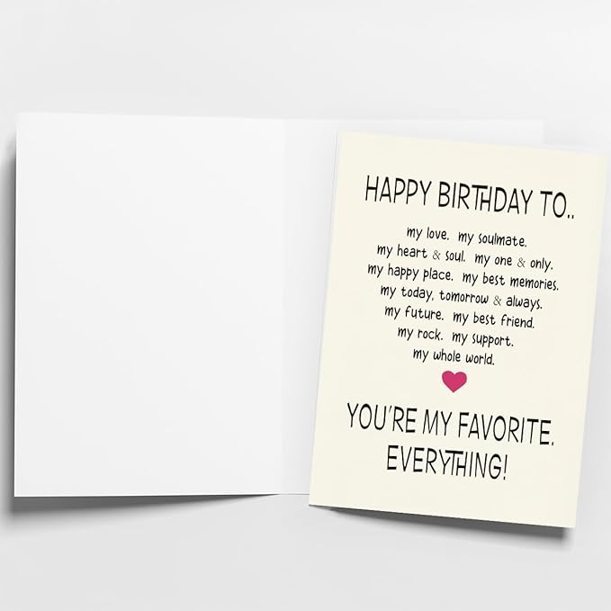 Funny Birthday Card & Gifts for Men Husband Boyfriend Him, Happy Bday Card, Sweetheart Romantic Raunchy