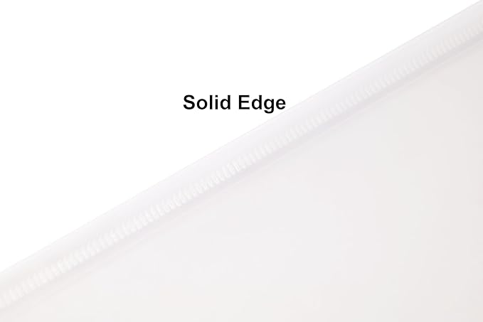 8.5 x 11 Vertical Clear Letter Sized Plastic Envelopes Document File Storage Holder 10 Pack Hook Loop Closure