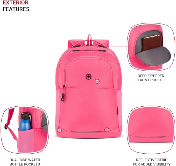 SwissGear Orientation, Pink, 17.75-Inch