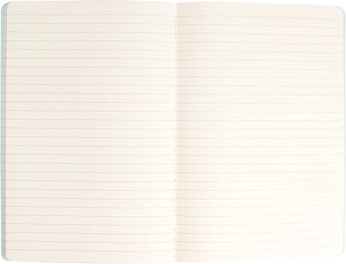 Simply Genius A5 Notebooks for Work, Travel, Business, School & More - College Ruled Notebook - Softcover Journals for Women & Men - Lined Note Books with 92 pages, 5.5" x 8.3" (Light Blue, 30 pack)