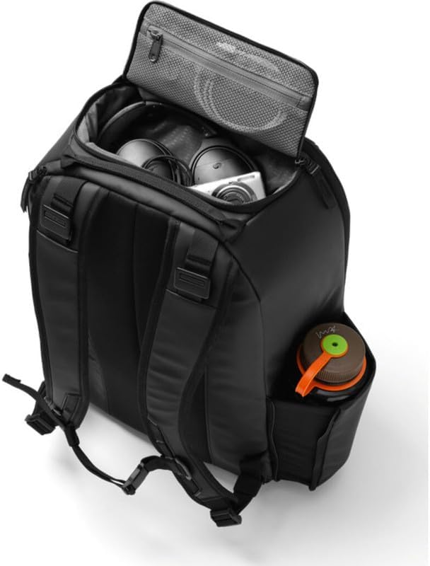 Db Journey Ramverk Backpack - Durable Travel Backpack with Laptop Compartment & Pockets for Work, Luggage Backpack with Roller Bag Hook Up System, 26L - Sand Gray