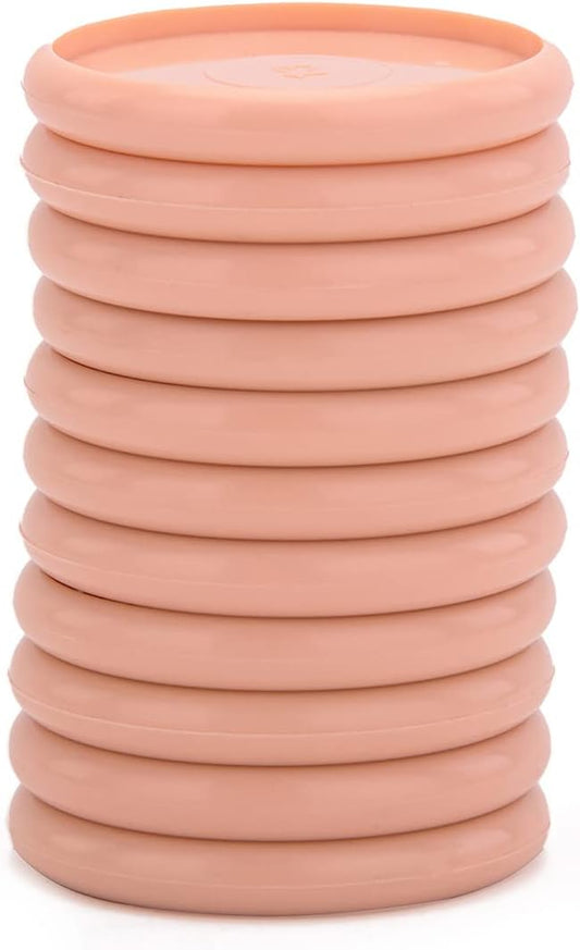 Talia Discbound Notebook - Discs (Salmon, 1.25inch)