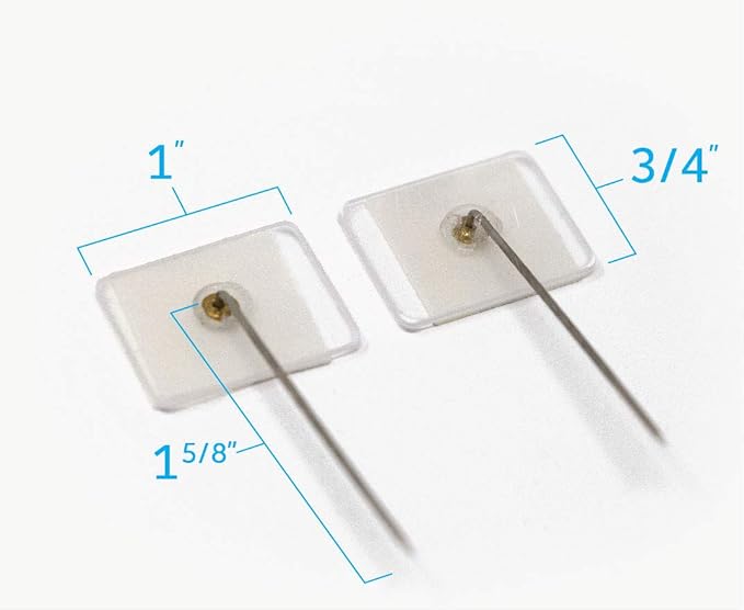 Cubicle Pins | Partition Pins | Decor Pins for Office Cubicle - Value Pack of 100 Fabric Pins for Furniture, Office Signs and Fabric Mounting - Made in The USA