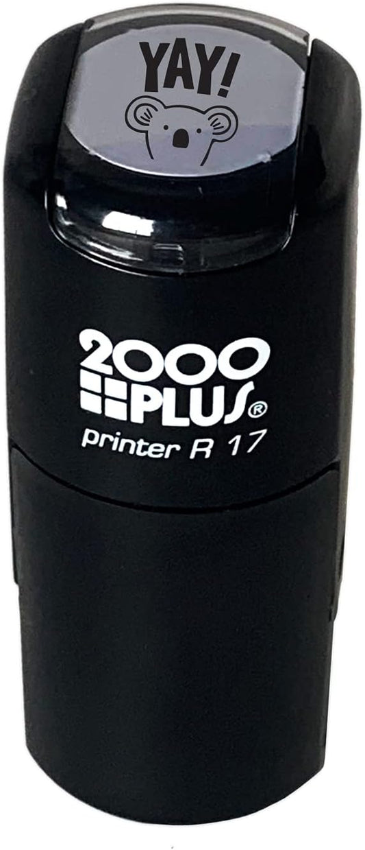 Yay! Koala Stamp / 2000 Plus Self Inking Teacher Stamp/Black Ink for School Worksheets