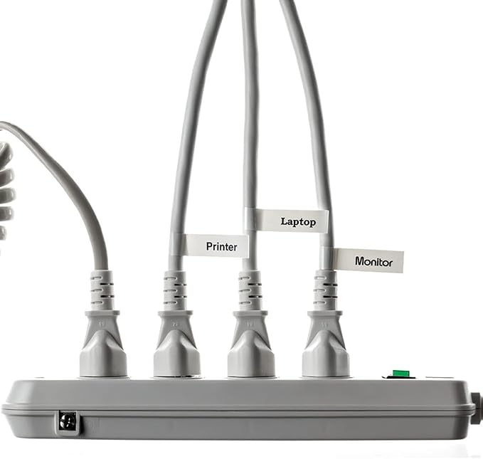 Brother P-Touch, PTH110BP, Easy Portable Label Maker Bundle (4 Label Tapes Included), White, Small