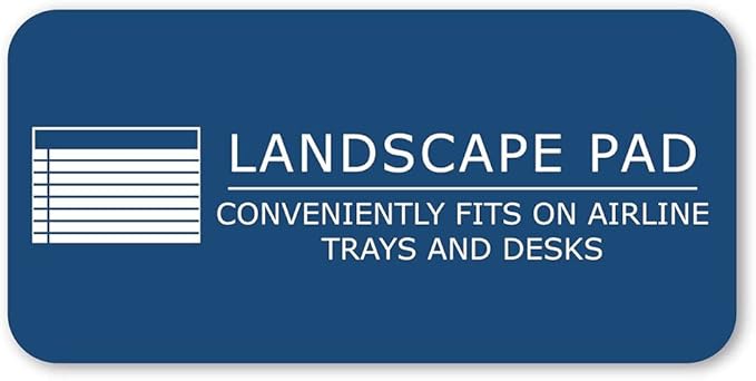 Roaring Spring Case of 48 of Landscape Note Pads, 11"x9.5", 40 sheets of Heavyweight 20# Recycled Canary Paper, College Ruled W/Margin, Micro-Perforated