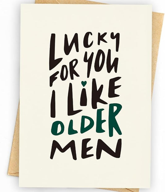 Funny Birthday Card for Boyfriend, Men, Husband, Him | Husband Birthday Card from Wife | Happy Birthday Card