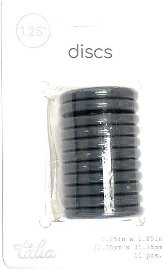 Talia Discbound Notebook - Discs (Charcoal, 1.25inch)