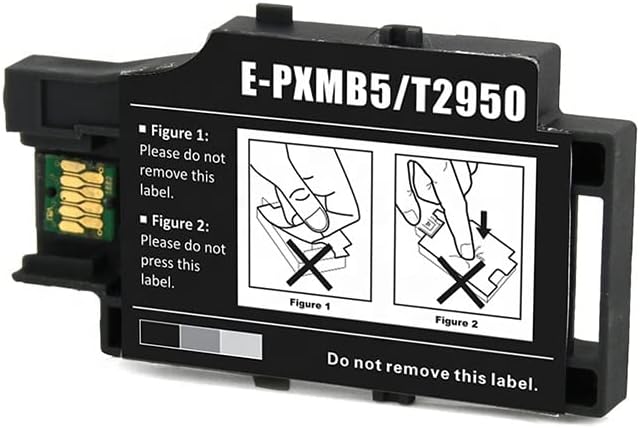 INK+ YOUEXPERT T2950 Maintenance Box T295000 Remanufactured Compatible with Workforce WF-110, EC-C110 Printer, 2 Pack