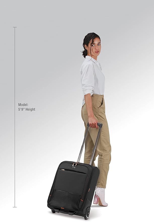 Solo New York Urban Rolling Overnight Case and Laptop Bag, Black, One Size