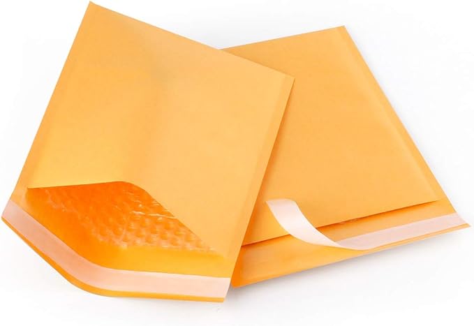 PackageZoom #7 14.5 x 20 Padded Envelopes Kraft Bubble Mailer Shipping Envelopes 50 Pack