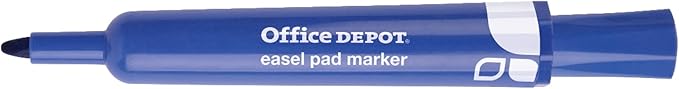 Office Depot(R) Easel Pad Markers, 100% Recycled, Assorted, Pack Of 8, FC102607