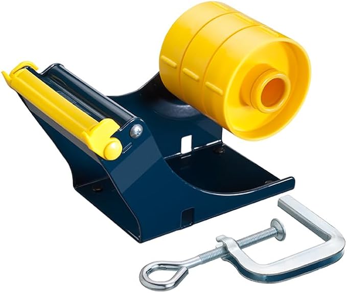 Excell Extra Wide Bench Tape Dispenser (ET-81): 3 in. width (Blue)