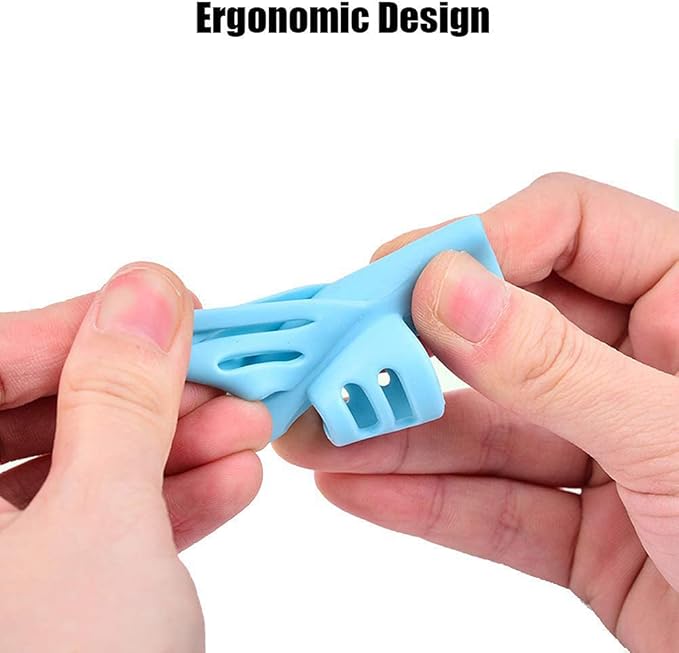 JuneLsy Pencils Grips Pencils Grips for Kids Handwriting Posture Correction Training Writing AIDS for Kids toddler Preschoolers Students Children Special Needs (6PCS)