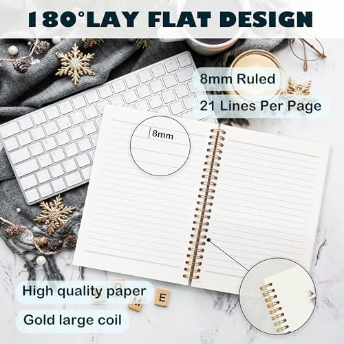 BearCake small Christian Notebook,Christian Notebook for Women,Christian floral Notebooks,morning journal,His Mercies are New Every Morning,Bible journaling Notebook 5.5x8.3