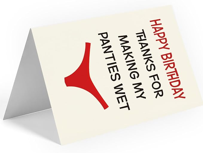 Humorous Birthday Card for Men, Husband, Boyfriend, and Him | Happy Birthday Gifts & Decorations for Men