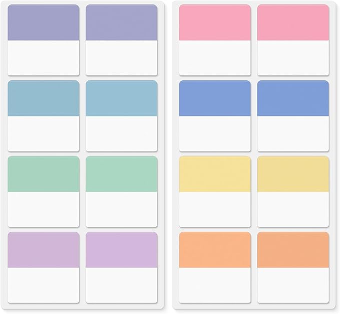 Mr. Pen- Sticky Index Tabs, 240 Pcs, Pastel Sticky Tabs for Notebooks, Page Markers, Page Tabs for Binders, Page Tabs Sticky Tabs for Books, Notebook Tabs, Book Sticky Tabs for Notebooks