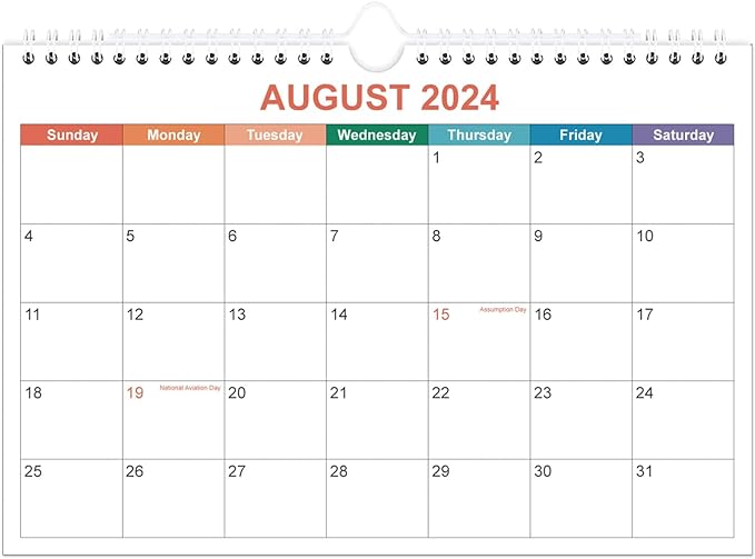 Mini Calendar 2025 - Small 2025 Calendar from January 2025 - December 2025, 12 Months Little Calendar with Premium Paper, 5.8" x 8.5", Colorful