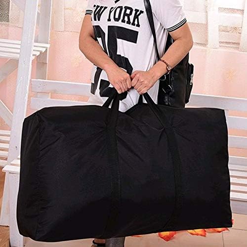 Extra Large Storage Bag for Moving 2 PCS Travel Bag Waterproof Large Moving Bag with Double Zippers and Reinforced Handles Large Capacity Duffle Bag for Moving Traveling Home Storage Packing