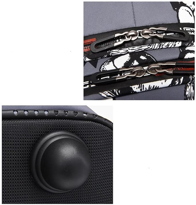 Rolling Backpack,Large Rolling Laptop Bag Briefcase Backpacks with Wheels for Women Adults Travel Trolley Office,Waterproof Wheeled Backpack(22inch, Grey)