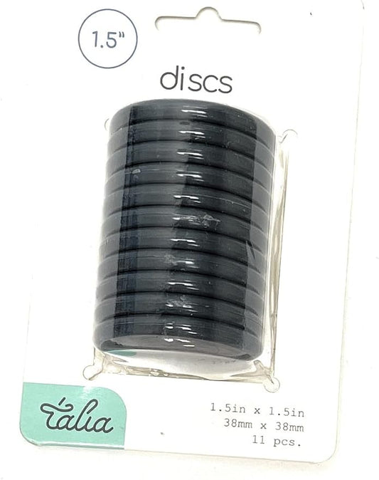 Talia Discbound Notebook - Discs (Charcoal, 1.5inch)