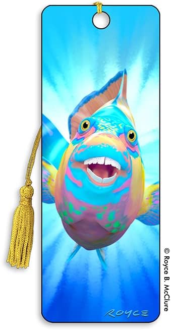 3D Bookmarks Featuring The Artwork of Royce B Mcclure (ONE of A Kind)