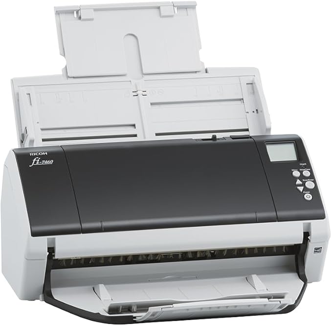 RICOH fi-7460 Wide-Format Color Duplex Document Scanner with Auto Document Feeder (ADF)