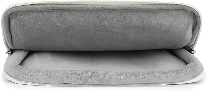 canvaslife 360° Protective Laptop Sleeve Case Bag Cover with Handle For iPad 12.9 inch,MacBook Pro Air 13" and 12.5 inch-13.3 inch Laptop (Blue leaf)