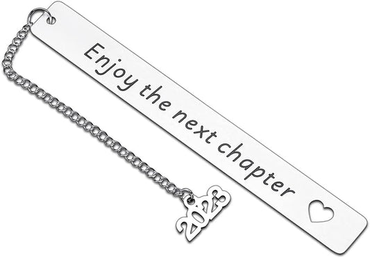 Retirement Gifts for Women Bookmark Farewell Gifts for Coworkers Colleague 2023 Graduation Gifts for Her Him College Inspirational Christmas Birthday Gifts for Teen Boys Girls Best Leaving Metal Gift