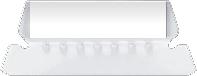 Pendaflex® Hanging File Folder Plastic Tabs, Clear, Pack Of 25