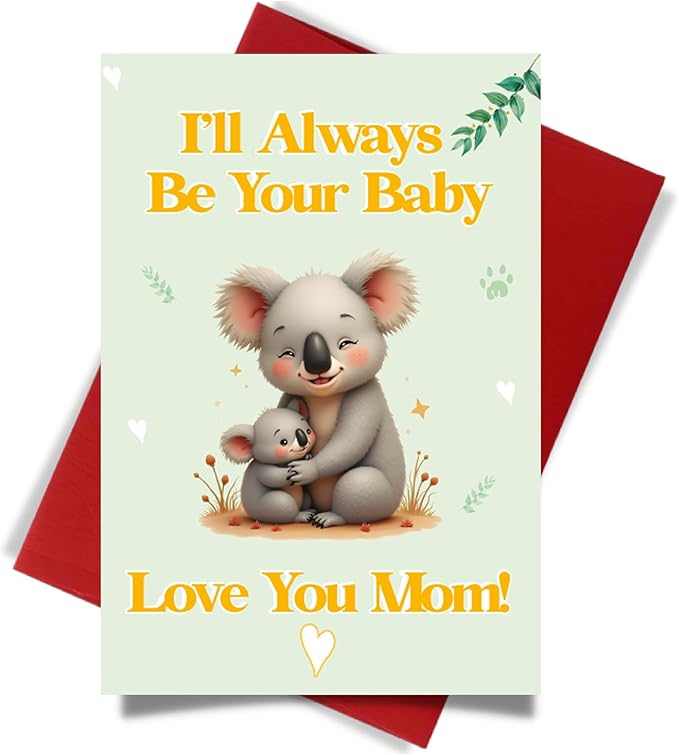 Cheerin Mother's Day Card for Mom - Heartfelt Mother's Day Greeting Card with Envelope - Perfect for Mother, Stepmom or Grandma from Daughter or Son