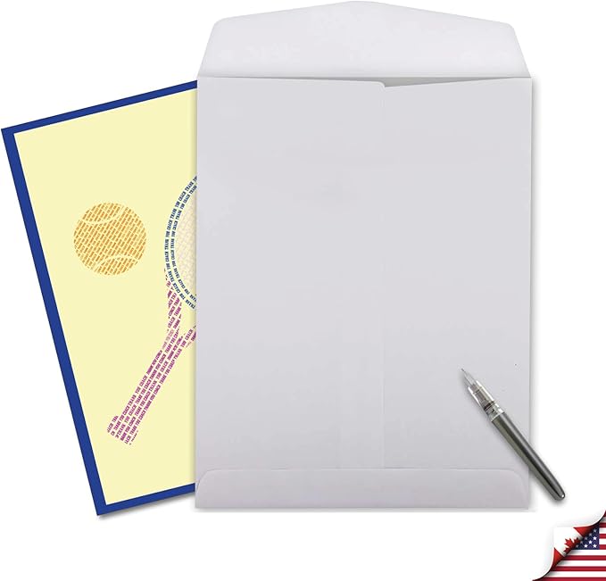 NobleWorks - Jumbo Team Coach Thank You Greeting Card From Us 8.5 x 11 Inch with Envelope (1 Pack) Sports Teacher Gratitude, School Athlete Appreciation Notecard, Tennis Racquet J10037ATYG-US