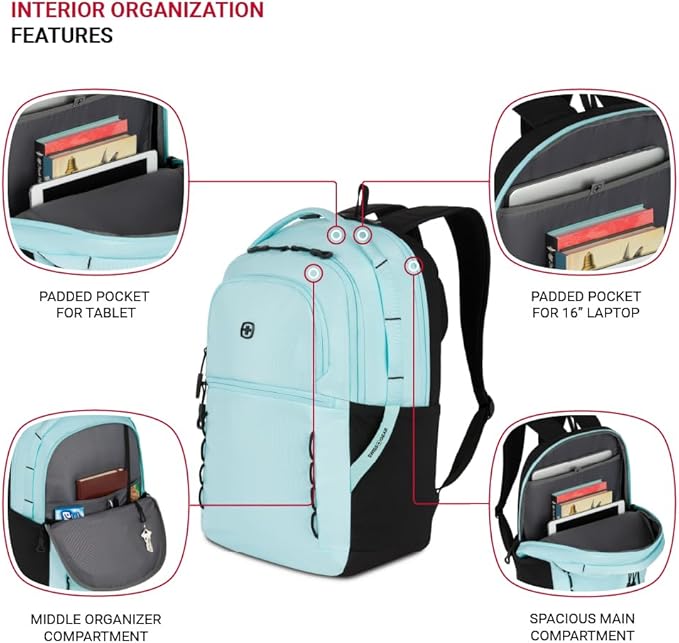 SwissGear Versa, Clear Sky, 17.75-Inch