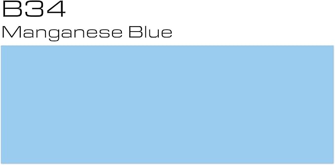 Copic Markers B34-Sketch, Manganese Blue