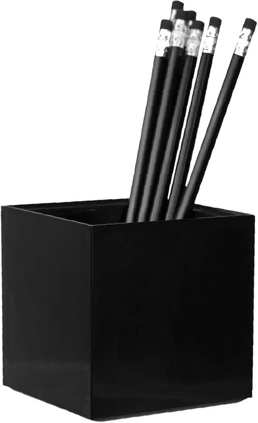 Bostitch Office Konnect Pencil Cup Desk Organizer, Pen Cup, Black