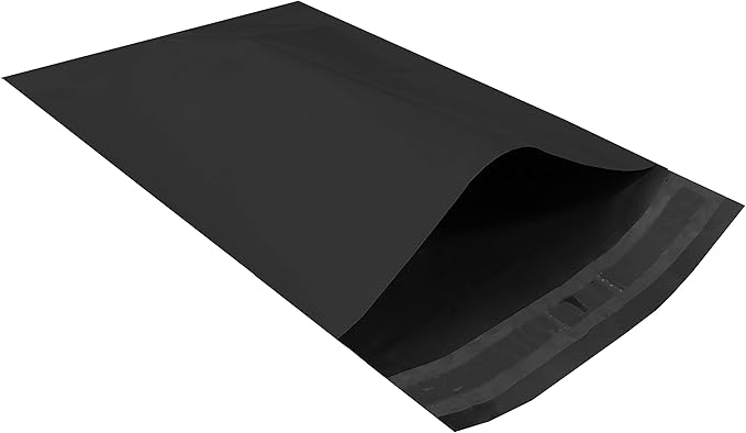 Colored Poly Mailers Pack of: (Black, 7.5" x 10.5" pack of 200) Be creative with your packaging with Colored mailers