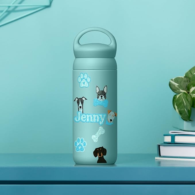 Cricut Printable Holographic Sticker Paper - US Letter Size (8.5in x 11in), Waterproof Sticker Paper for Printer, Compatible with Cricut Maker, Explore 3, & Cricut Joy Xtra, Transparent (5 Ct)