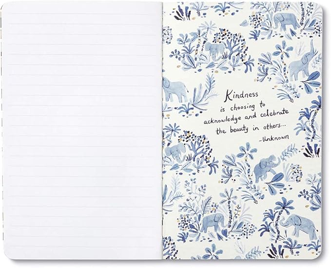 Compendium Softcover Journal - Every Kindness Matters – A Write Now Journal with 128 Lined Pages, 5″W x 8″H