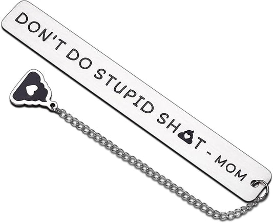 Easter Basket Stuffers for Boys Girls Funny Bookmarks White Elephant Gifts Christmas Stocking Stuffer for Son Daughter from Mom Valentine Birthday Graduation Humor Gag