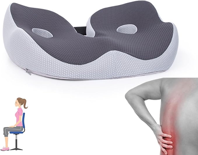 Vingtank Outfany Ergoseat, Hilipert Ergoseat, Memory Foam Seat, Welnax Orthosoothe Memory Foam Seat